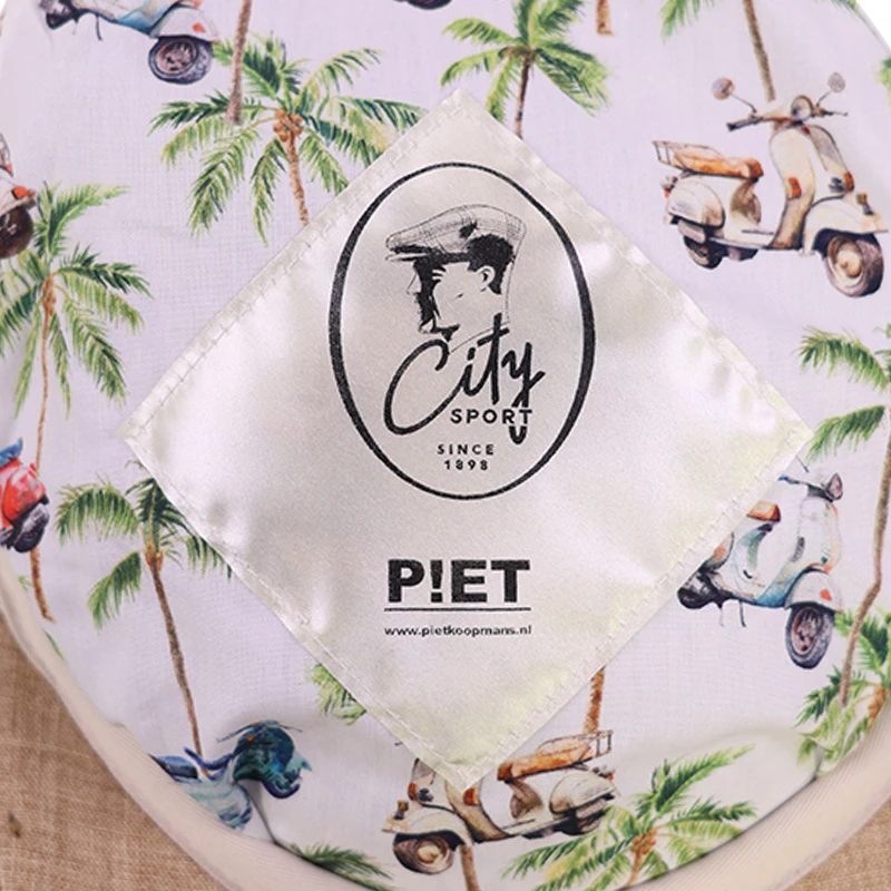 City Sport Zomer Flat Cap | Lichtgrijs | www.pietkoopmans.nl