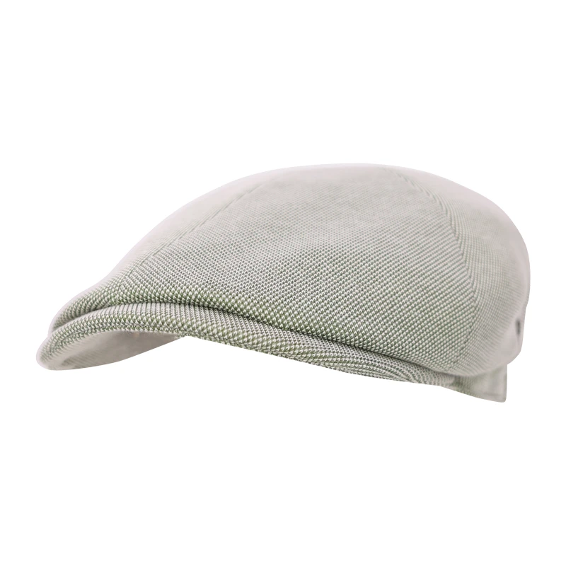 City Sport Zomer Flat Cap | Olijf Créme Gerstekorrel | www.pietkoopmans.nl