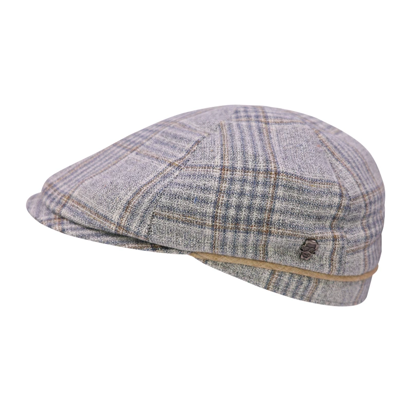 City Sport Zomer Flat Cap | Camel Jeans Geruit | www.pietkoopmans.nl