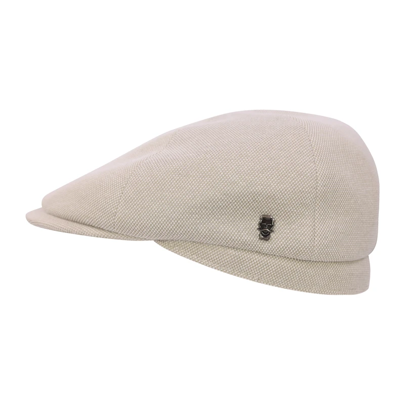 City Sport Zomer Flat Cap | Créme Gerstekorrel | www.pietkoopmans.nl