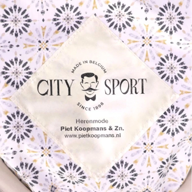 City Sport Linnen Flat Cap | Lichtblauw | www.pietkoopmans.nl