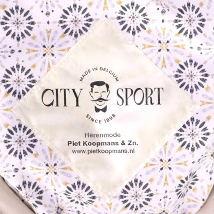 City Sport Zomer Flat Cap | Beige Geweven | www.pietkoopmans.nl