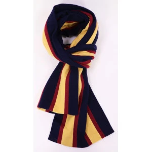 College Shawl Cambridge | Bordeaux Geel Navy