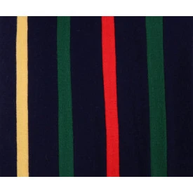 College Shawl Coventry | Groen Rood Geel Navy