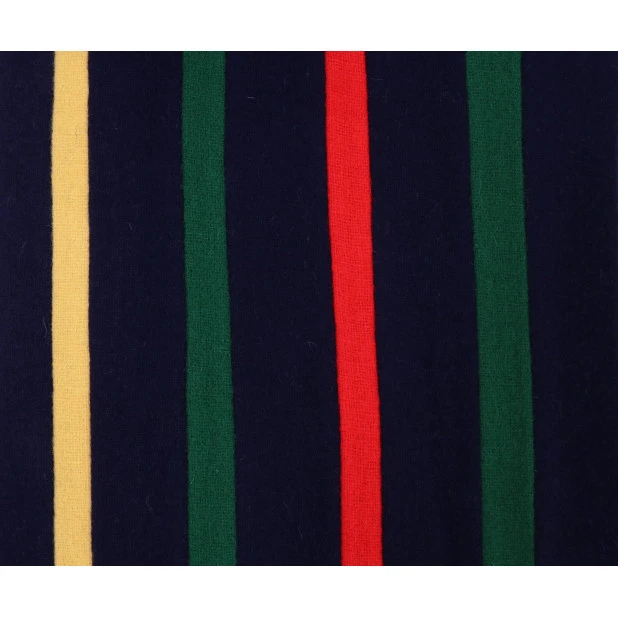 College Shawl Coventry | Groen Rood Geel Navy | www.pietkooopmans.nl