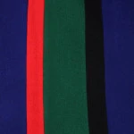 College Shawl Huddersfield | Rood Kobalt Groen Zwart | www.pietkooopmans.nl