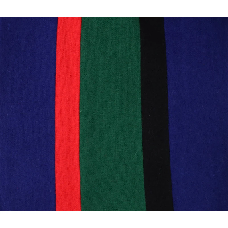 College Shawl Huddersfield | Rood Kobalt Groen Zwart | www.pietkooopmans.nl