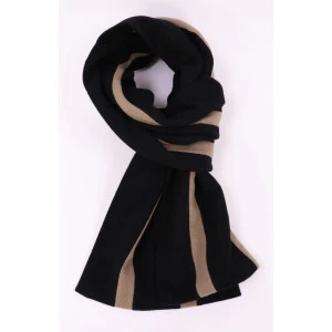 College Shawl Kensington | Taupe Zwart