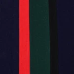 College Shawl Leeds | Groen Rood Navy | www.pietkooopmans.nl