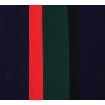 College Shawl Leeds | Groen Rood Navy | www.pietkooopmans.nl