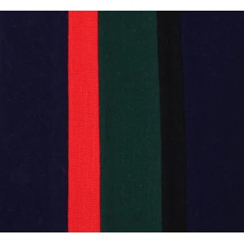College Shawl Leeds | Groen Rood Navy