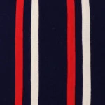 College Shawl Newcastle | Navy Rood Wit | www.pietkooopmans.nl