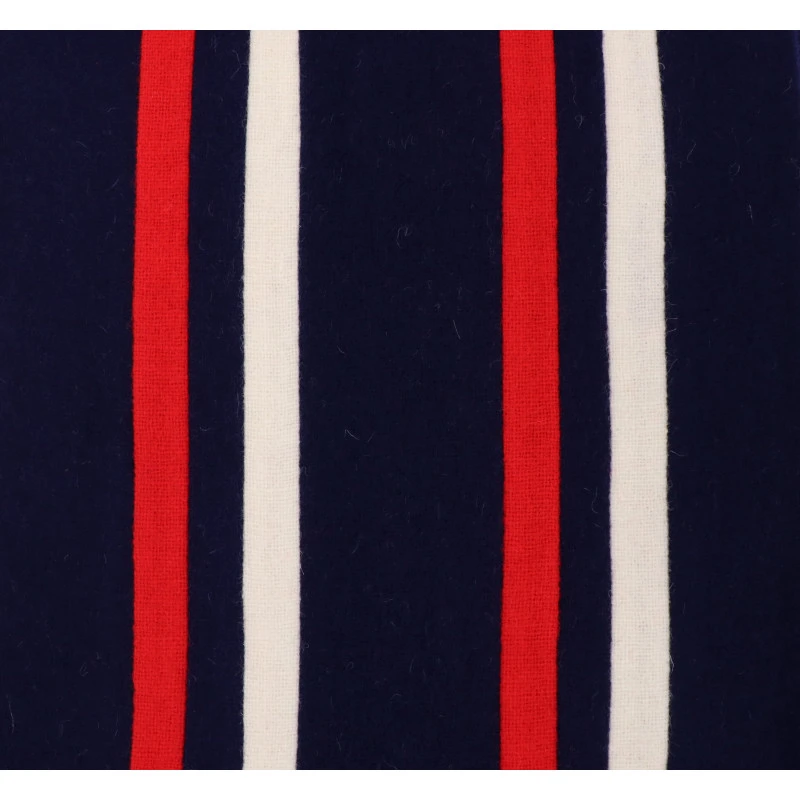 College Shawl Newcastle | Navy Rood Wit | www.pietkooopmans.nl