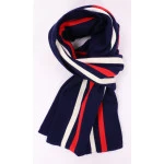 College Shawl Newcastle | Navy Rood Wit | www.pietkooopmans.nl