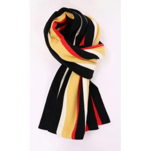 College Shawl Sheffield | Geel Rood Zwart