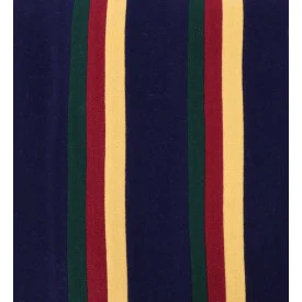 College Shawl Stockton | Groen Bordeaux Geel Navy