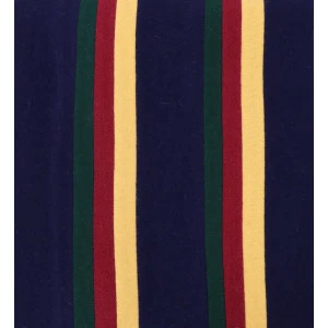 College Shawl Stockton | Groen Bordeaux Geel Navy