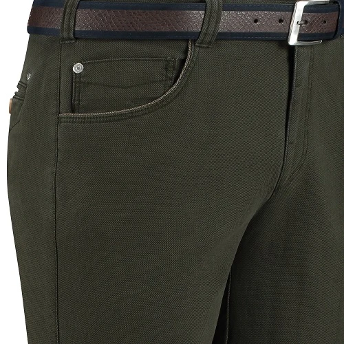 Com4 Sportieve Broek | Print Groen | www.pietkoopmans.nl