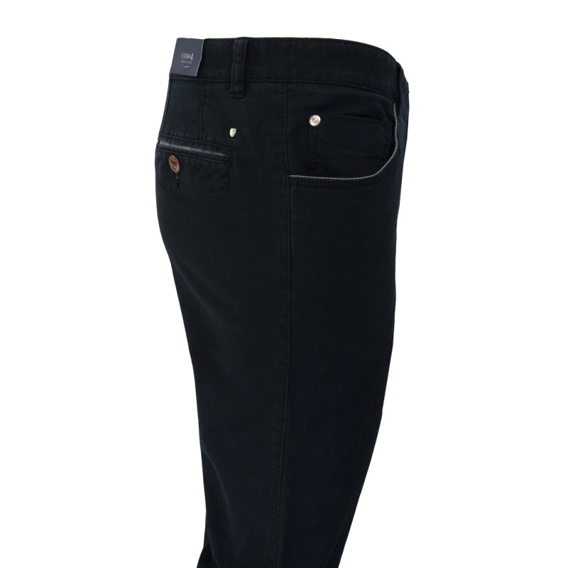 Com4 5 Pocket Broek | Marine  | www.pietkoopmans.nl