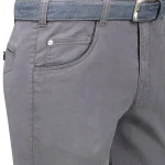  Com4 5 Swing Front Pocket Broek | Grijs | www.pietkoopmans.nl