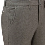 Com4 Winter Chino | Bruin Pied de Poule | www.pietkoopmans.nl