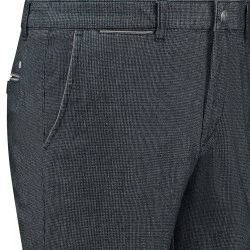 Com4 Winter Chino | Marine Pied de Poule