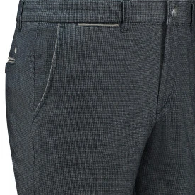 Com4 Winter Chino | Marine Pied de Poule