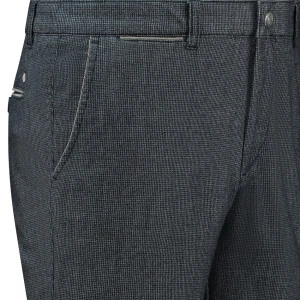 Com4 Winter Chino | Marine Pied de Poule