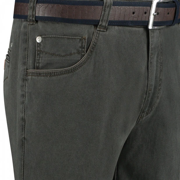 Com4 5 Swing Front Broek | Grijs | www.pietkoopmans.nl