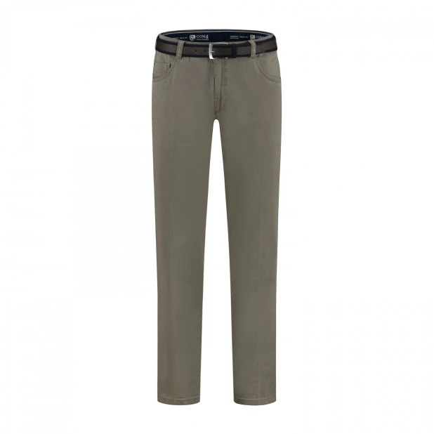 Com4 5 Swing Front Broek | Khaki | www.pietkoopmans.nl