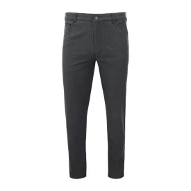  Com4 5 Swing Front Broek | Grijs Geweven Look