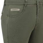  Com4 5 Pocket Broek | Olijf  | www.pietkoopmans.nl