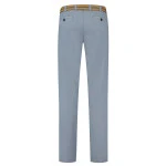 Com4 5 Pocket Broek | Ruit Blauw | www.pietkoopmans.nl