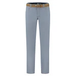 Com4 5 Pocket Broek | Ruit Blauw | www.pietkoopmans.nl