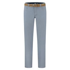 Com4 5 Pocket Broek | Ruit Blauw