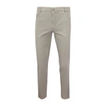 Com4 5 Pocket Broek | Groen  Print | www.pietkoopmans.nl