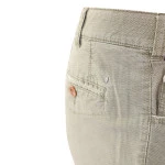 Com4 5 Pocket Broek | Groen  Print | www.pietkoopmans.nl