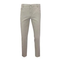 Com4 5 Pocket Broek | Groen Print