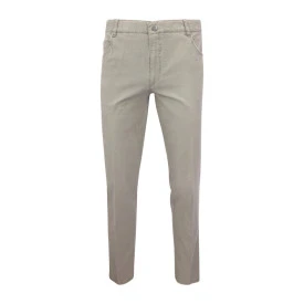 Com4 5 Pocket Broek | Groen Print