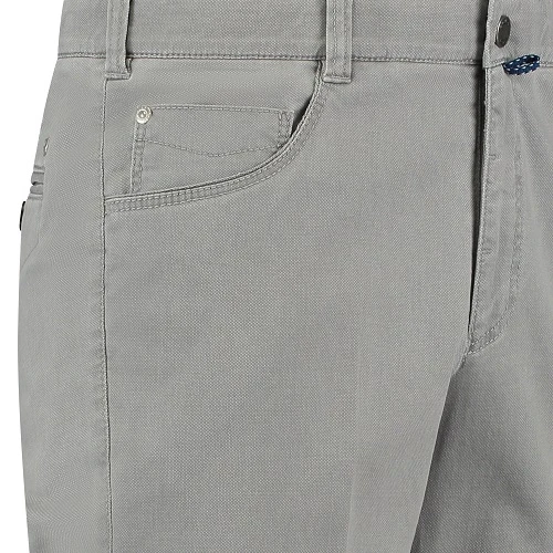 Com4 5 Pocket Broek | Grijs Print | www.pietkoopmans.nl