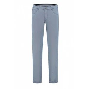 Com4 5 Pocket Broek | Lichtblauw Print