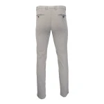 Com4 5 Pocket Broek | Beige Print | www.pietkoopmans.nl