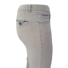 Com4 5 Pocket Broek | Beige Print