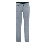 Com4 Sportieve Broek | Blauwe Ruit  | www.pietkoopmans.nl