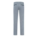 Com4 Sportieve Broek | Blauwe Ruit  | www.pietkoopmans.nl