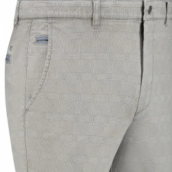 Com4 Zomer Chino | Beige Geruit