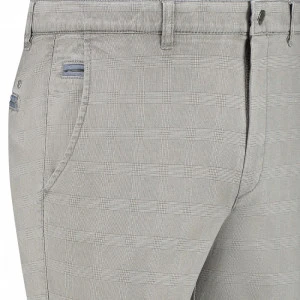 Com4 Zomer Chino | Beige Geruit