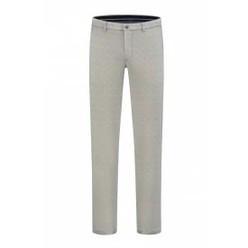Com4 Zomer Chino | Beige Geruit