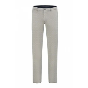 Com4 Zomer Chino | Beige Geruit