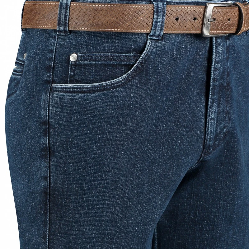 Com4 Sportieve Broek | Midden Denim | www.pietkoopmans.nl